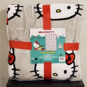 Hello Kitty CHRISTMAS Twin Plush Blanket